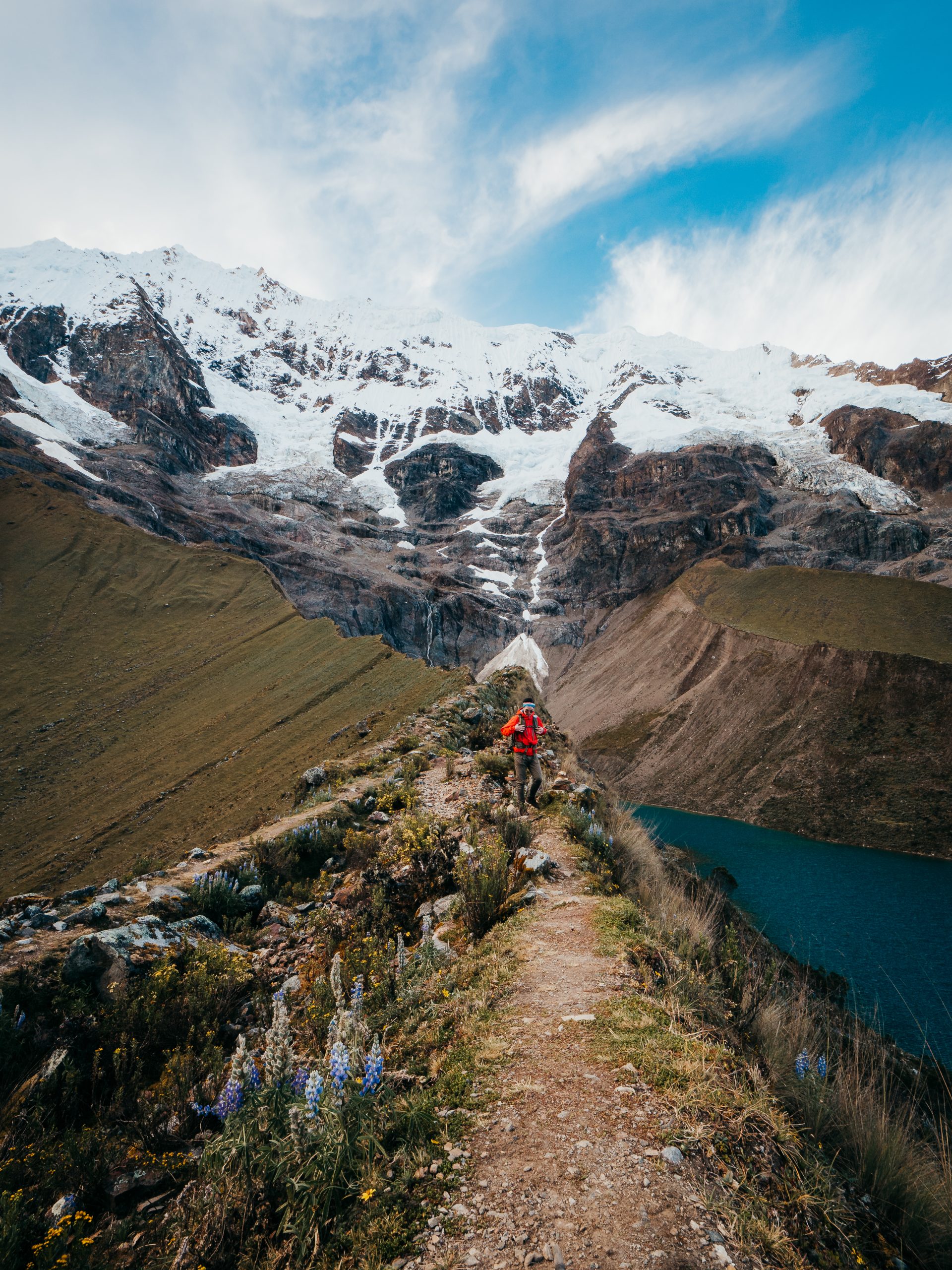 Humantay lake during our peru itinerary