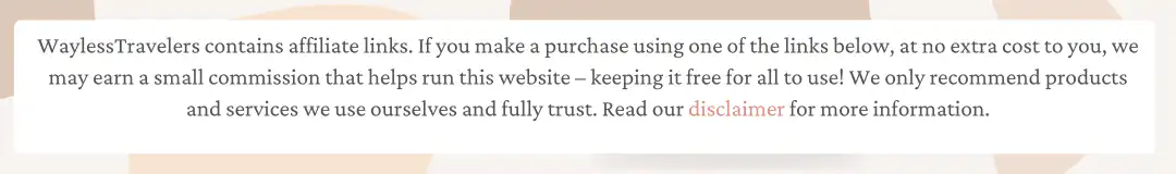 Affiliate Disclaimer