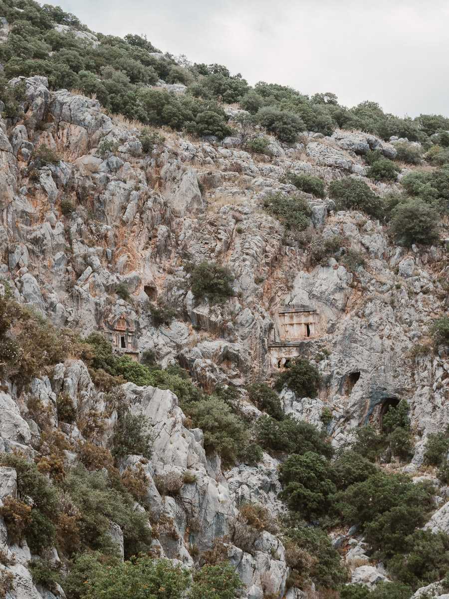 ruins in Kas