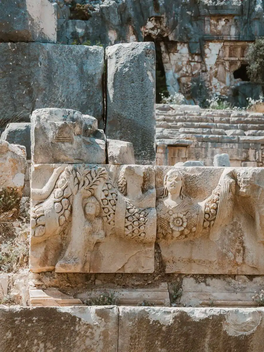 Myra ruins stones
