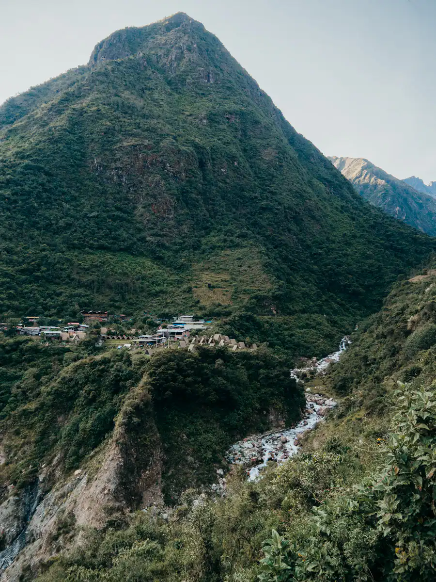 cloud forest in Salkantay trail