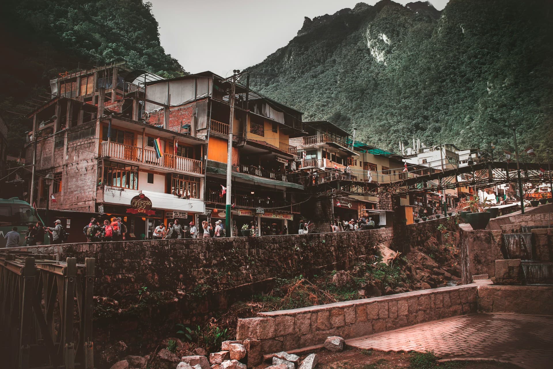 Aguas Calientes on Salkantay Trail