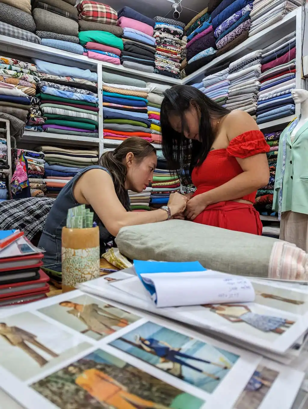 custom clothing making in Hoi An