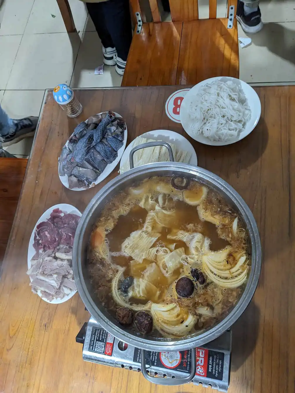 One of the meals we had in Ha Giang loop