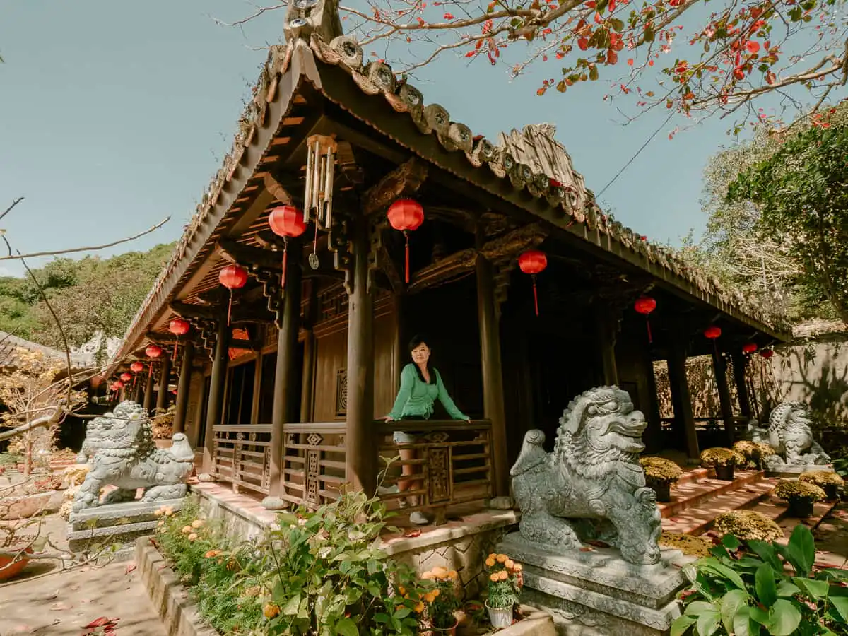 Temple at Marble Mountain