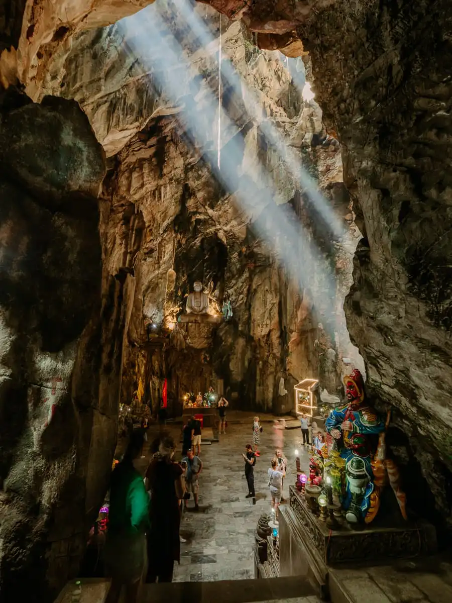 Marble Mountain Cave in Hoi An
