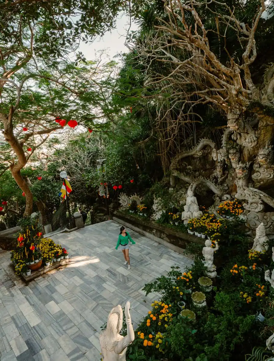 Some of the beautiful areas in Marble Mountain near Hoi an