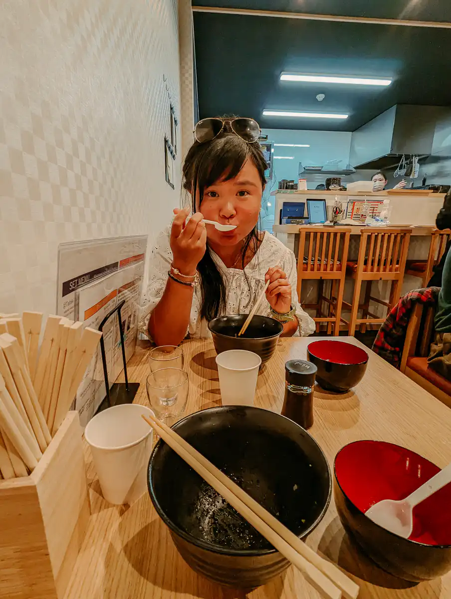 the best meal during our day trip to Nara