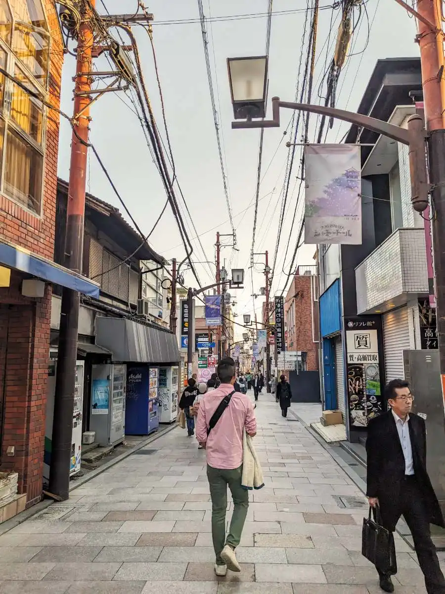 walking in Nara