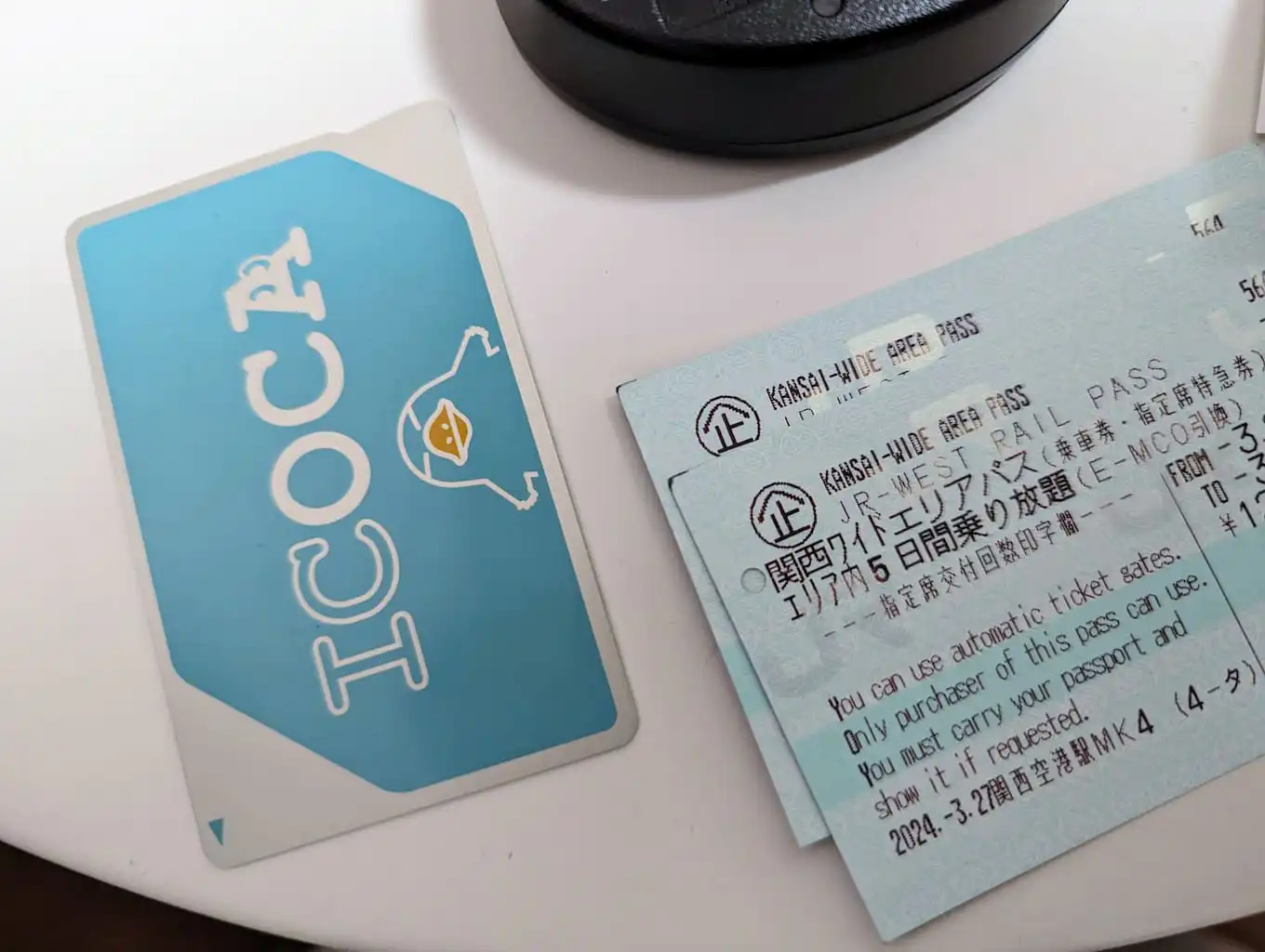 ICOCA card in Japan