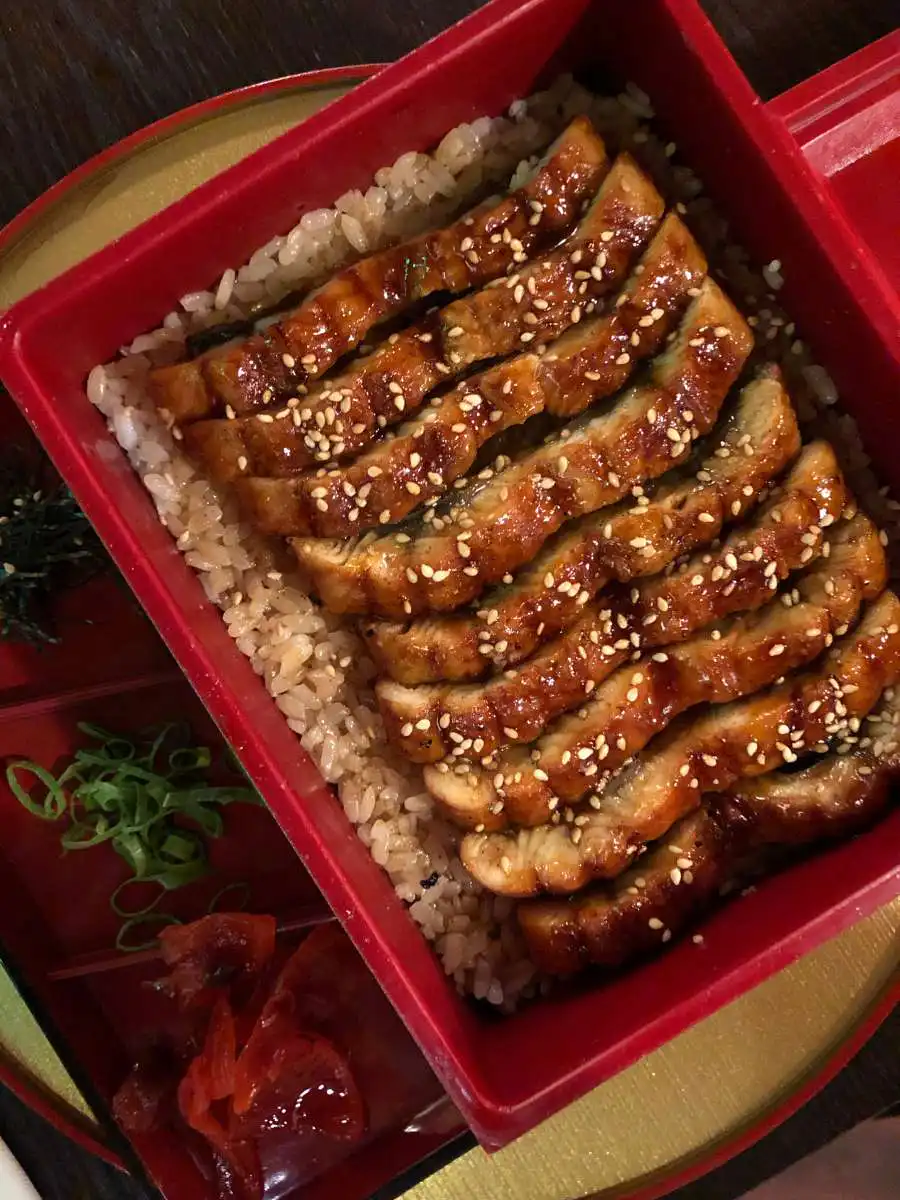 Bowl of Unagi combo
