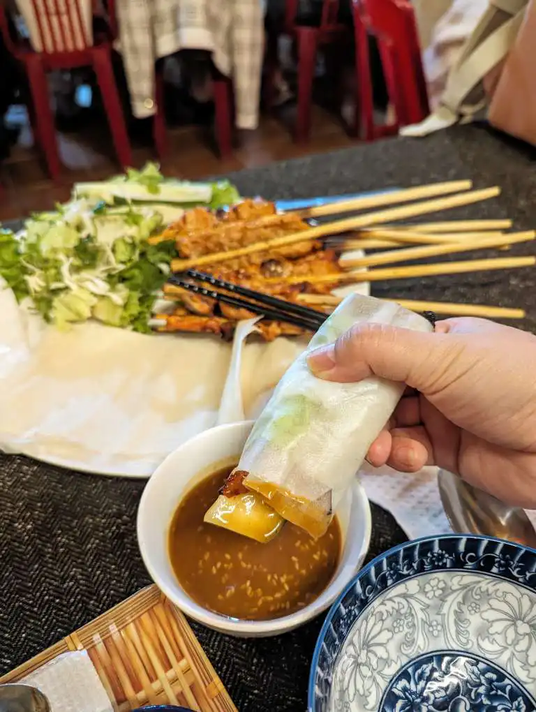 Food options in Hoi An