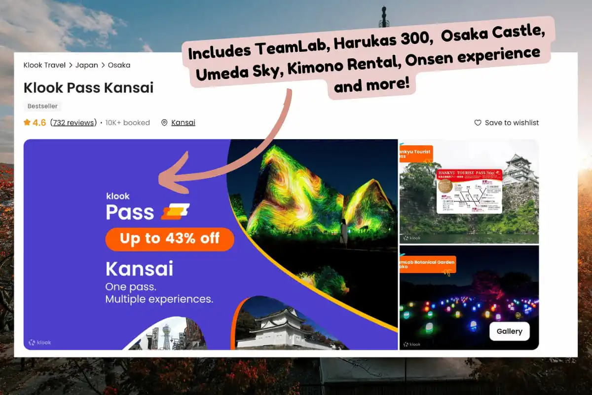 Klook activities pass