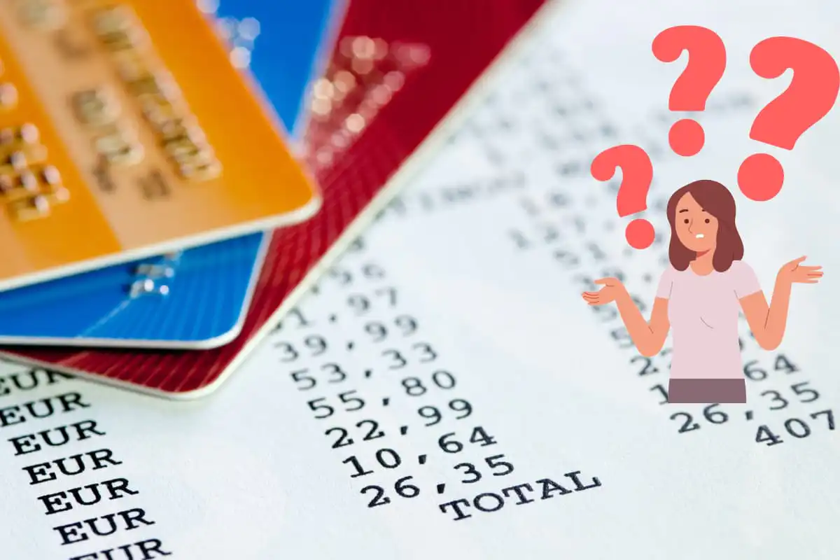 confused about credit card statement