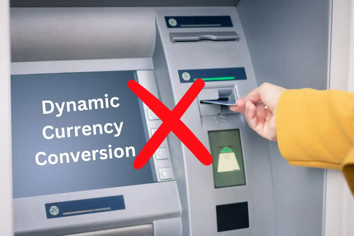 Avoid DCC on ATMs