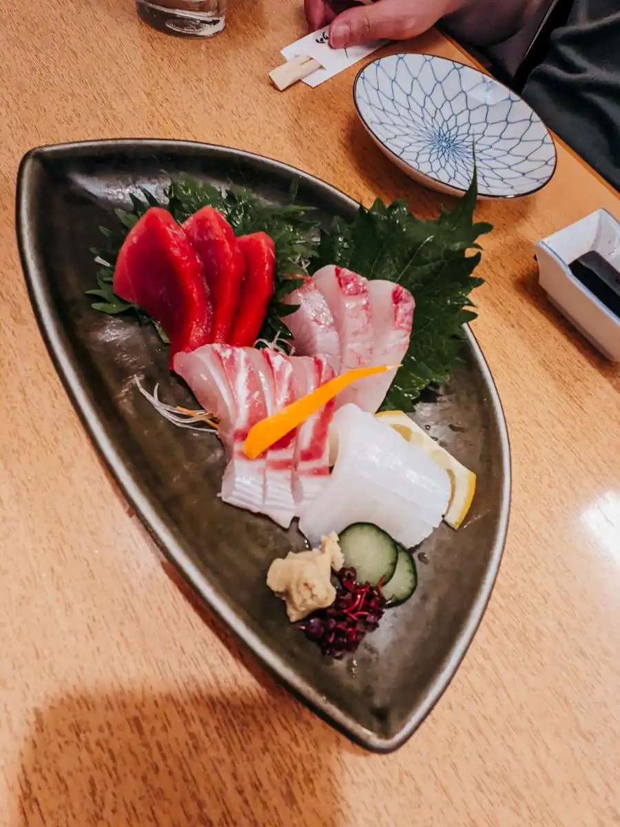 sushi in Japan
