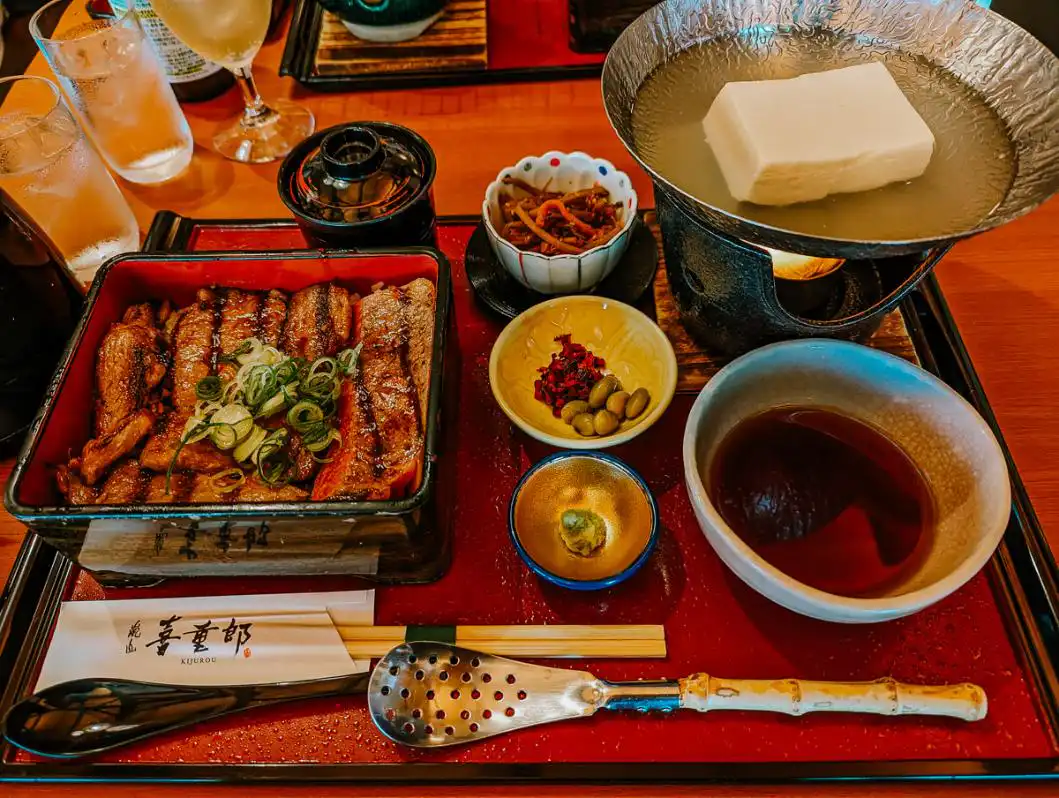 Wagyu bowl in Japan