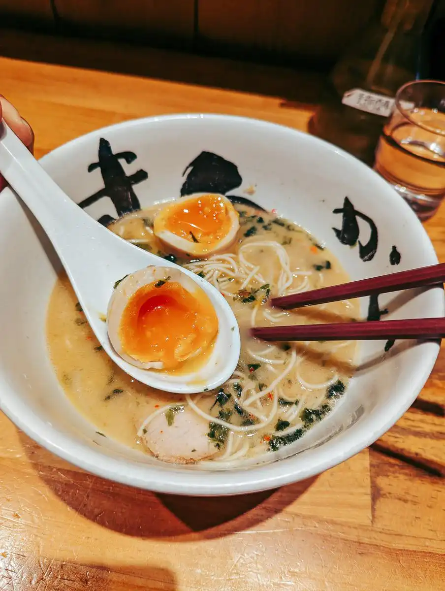 ramen bowl in Japan
