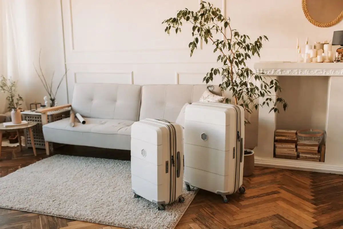 luggage at hotel