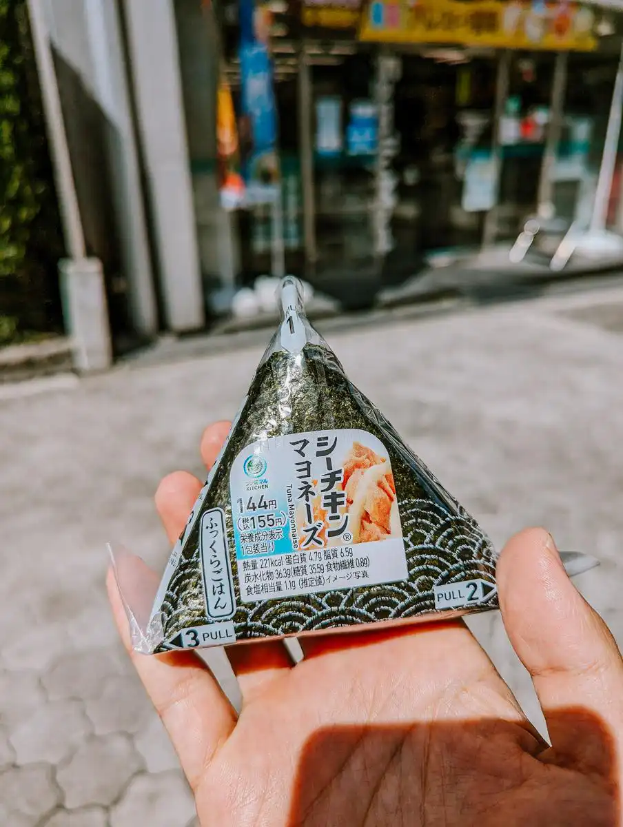 onigiri in Japan