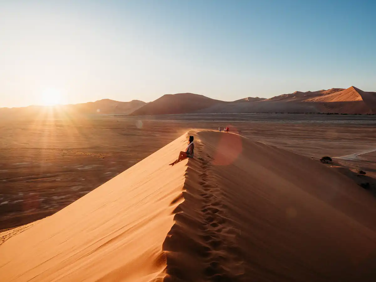 Dune 45 at sunset
