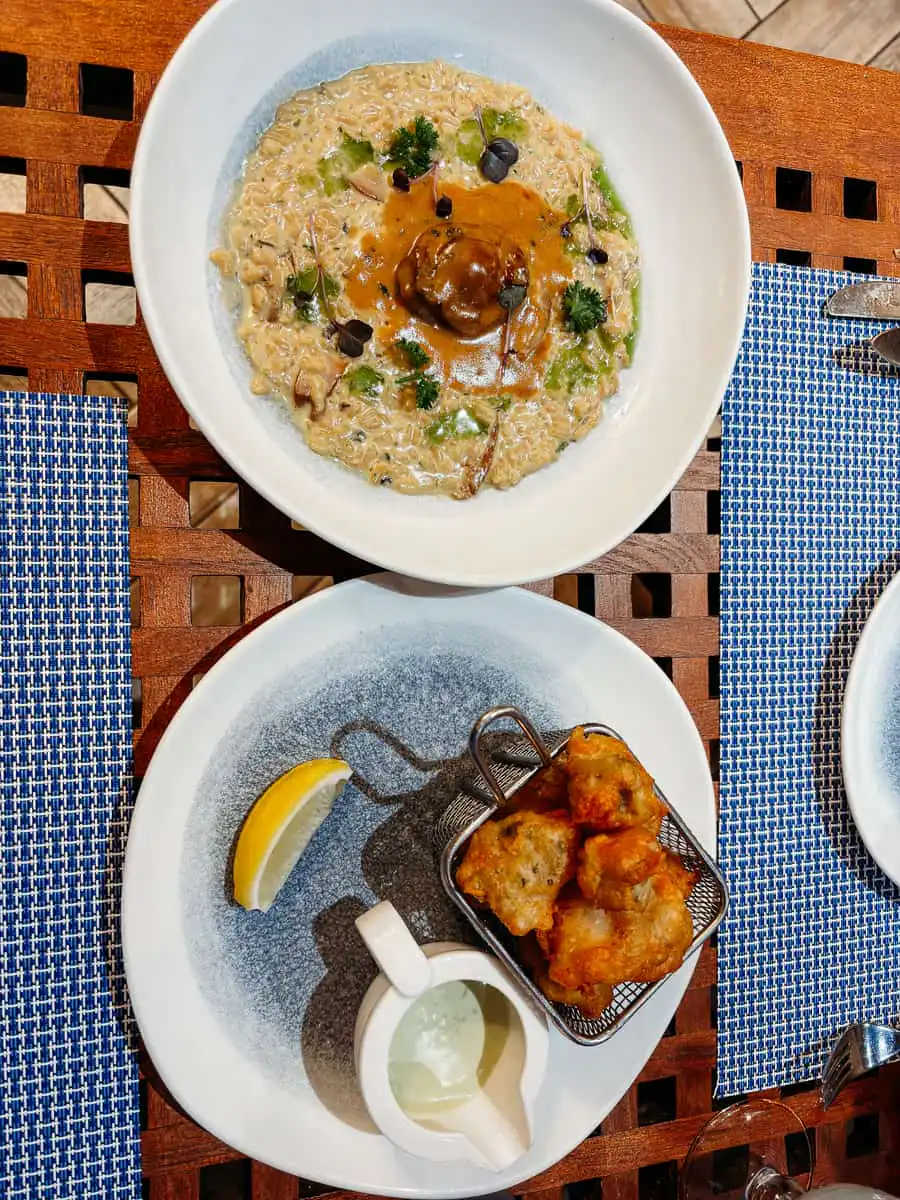 Abalone Risotto