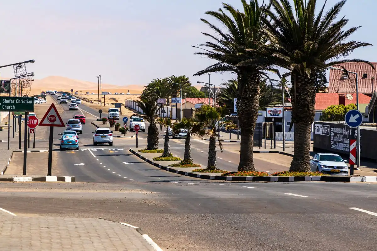 Town in Swakopmund