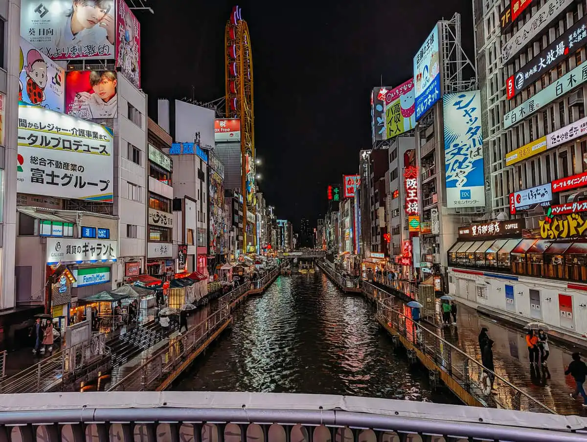 Dotonbori canal