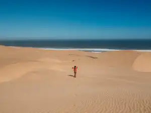 one of the best things to do in Swakopmund is to go to Sandwich Harbour