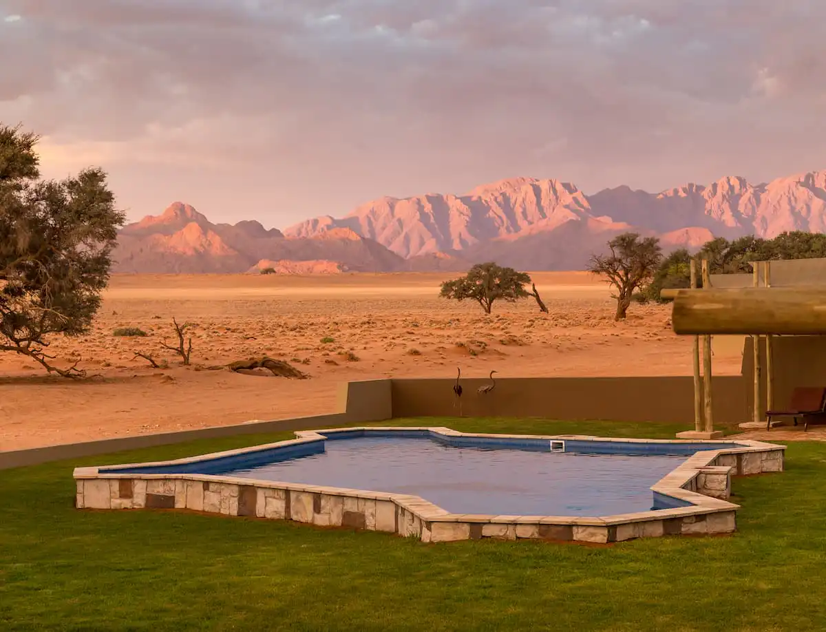 Pool at Sossusvlei Lodge