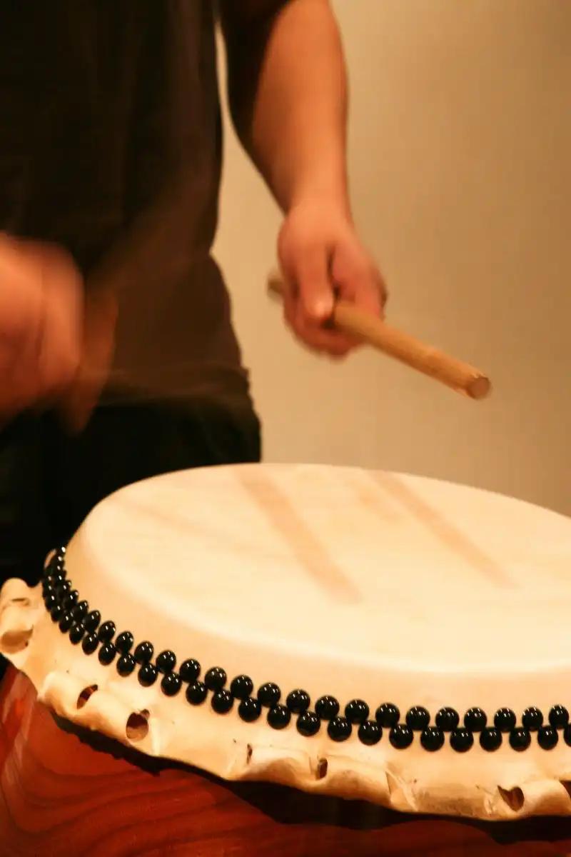 taiko drumming experience, one of the unique things to do in Tokyo