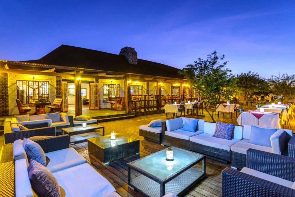 Lounge at Etosha Safari Lodge