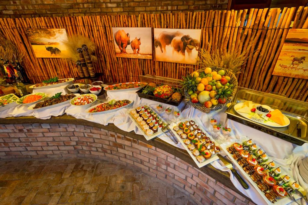 Food at Etosha Village