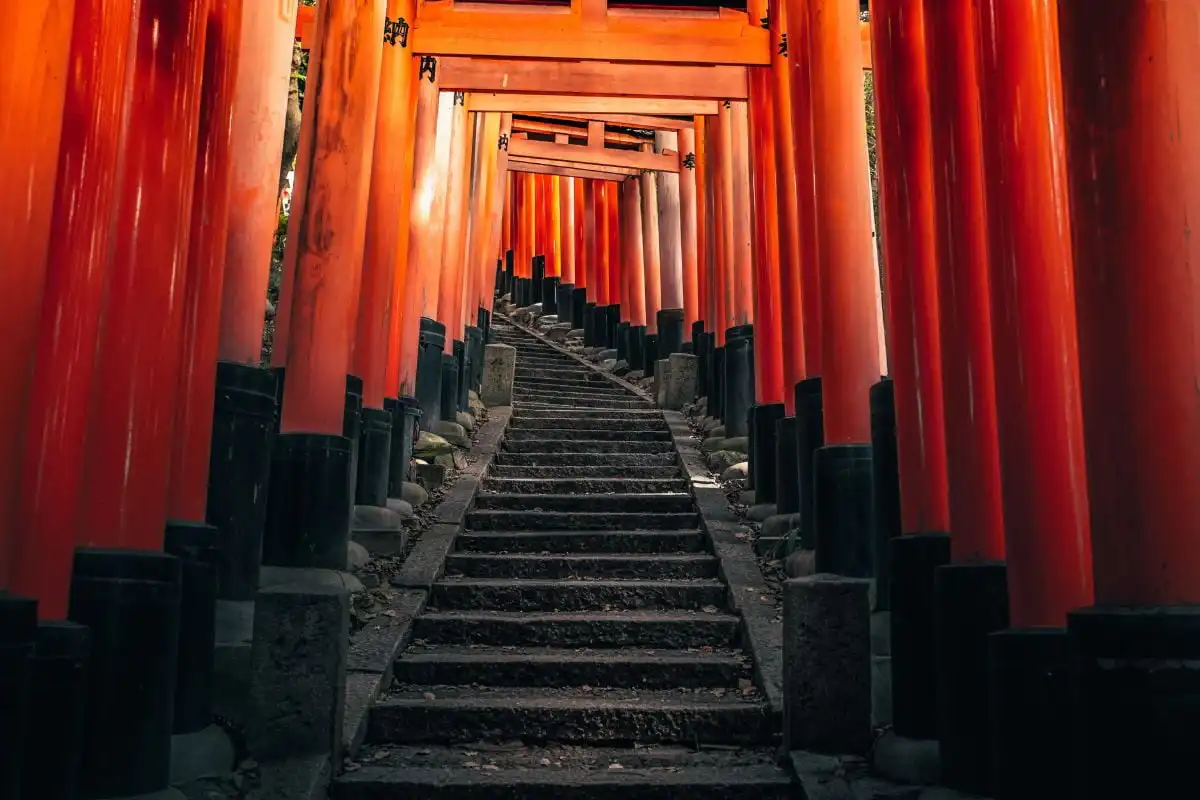 Tori gates in Japan, one of the best things to do in Japan