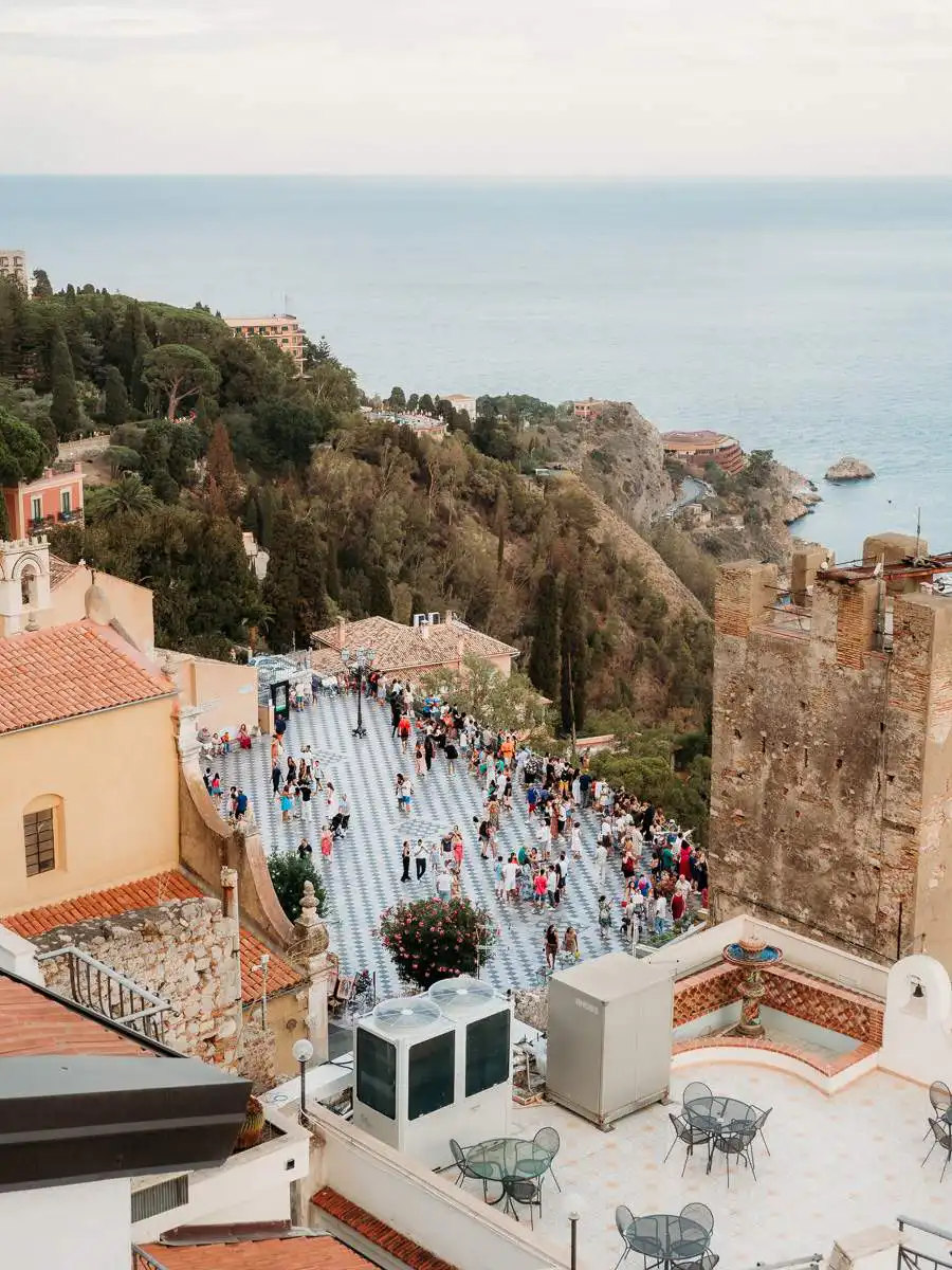 Rooftop Terrace in Taormina