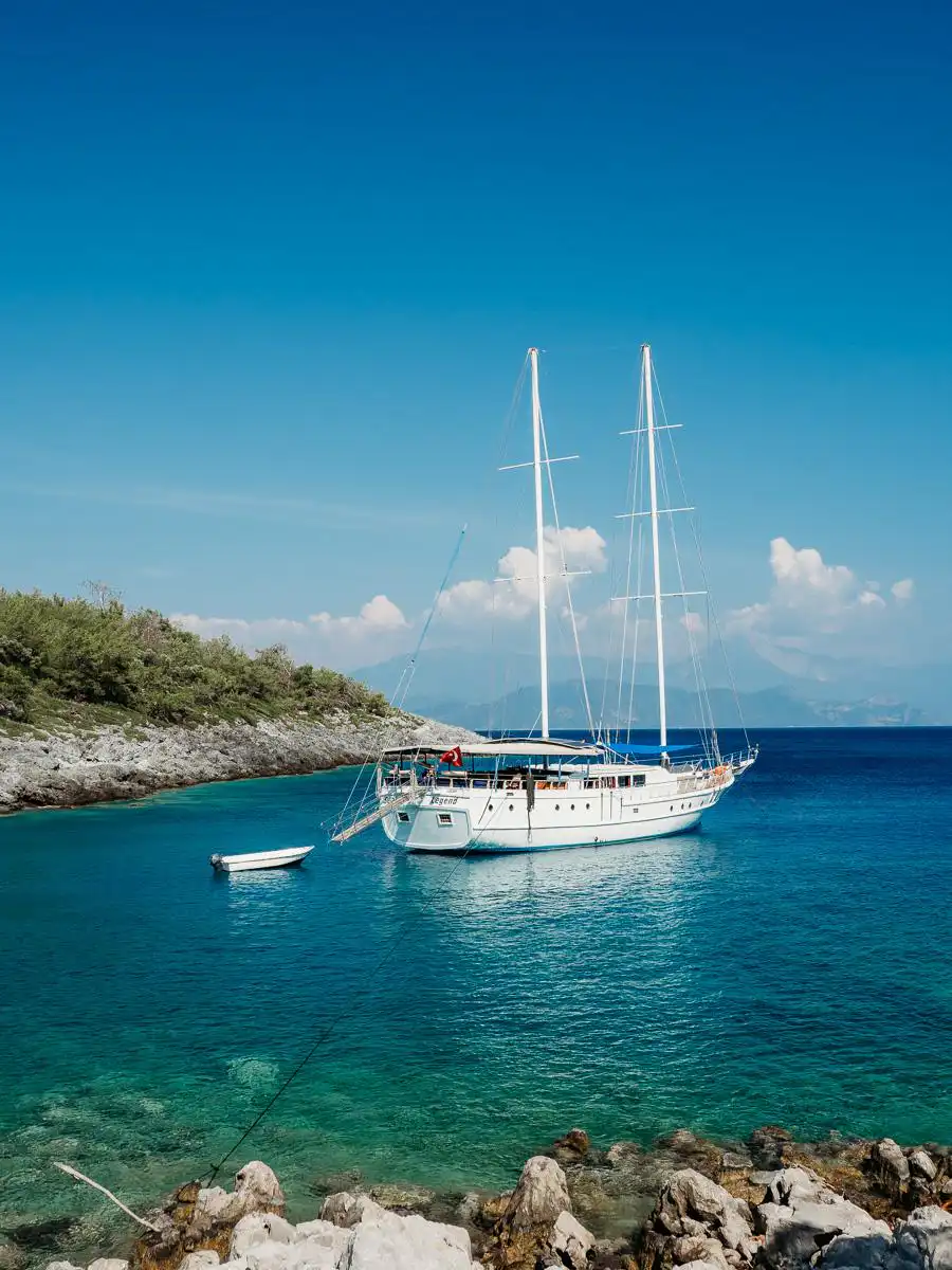 Sailboat in Turkey