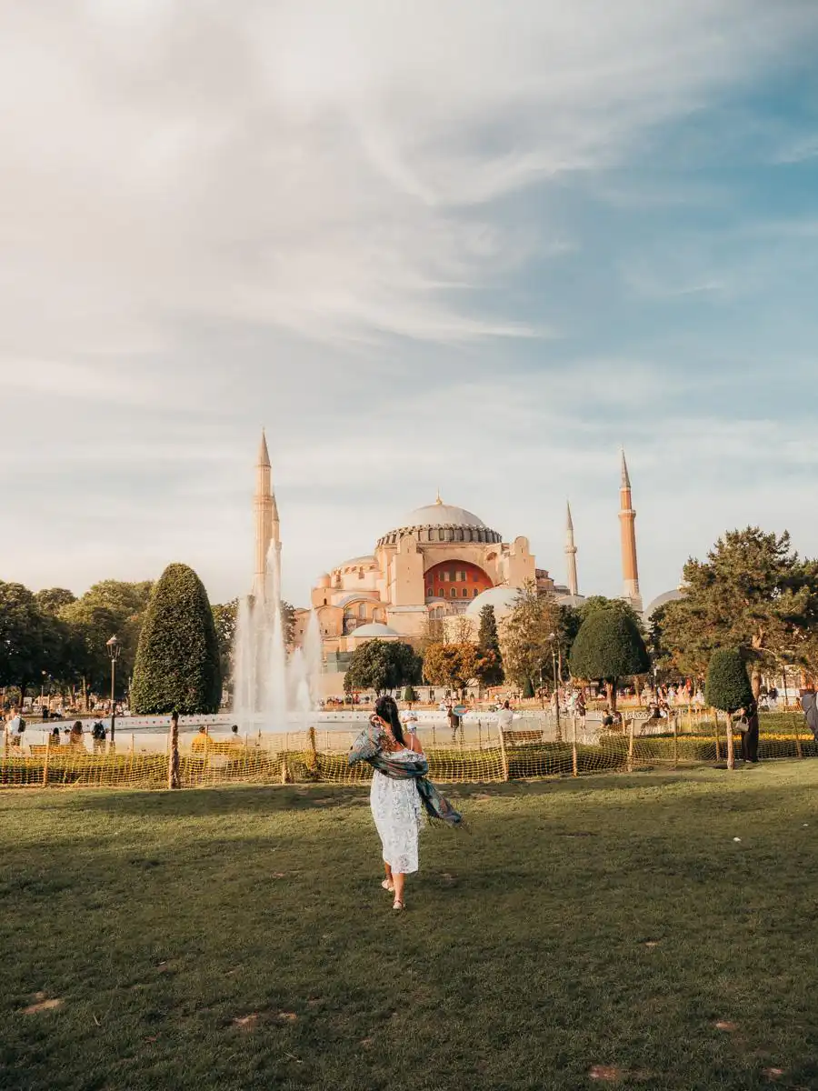 Hagia Sophia mosque in Istanbul
