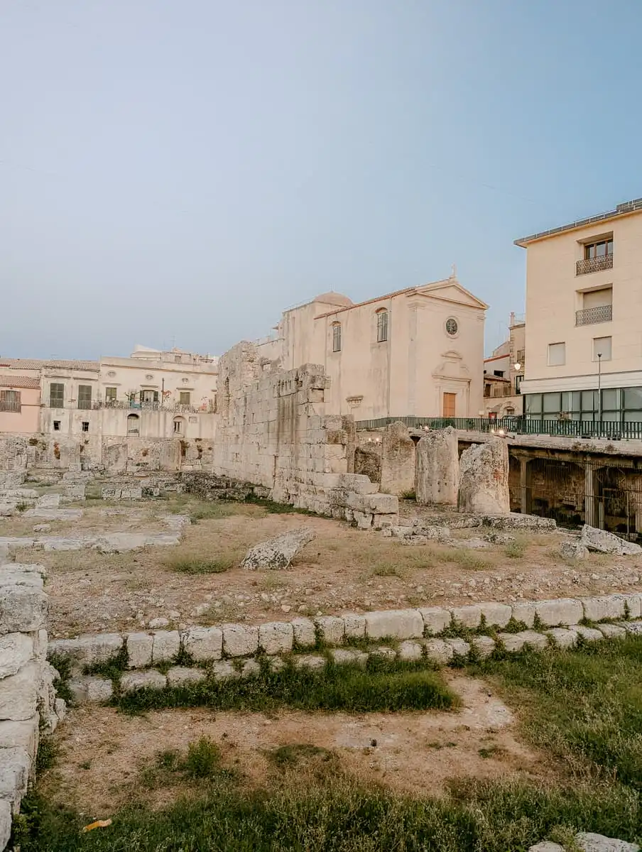 Ruins in Syracuse Sicily
