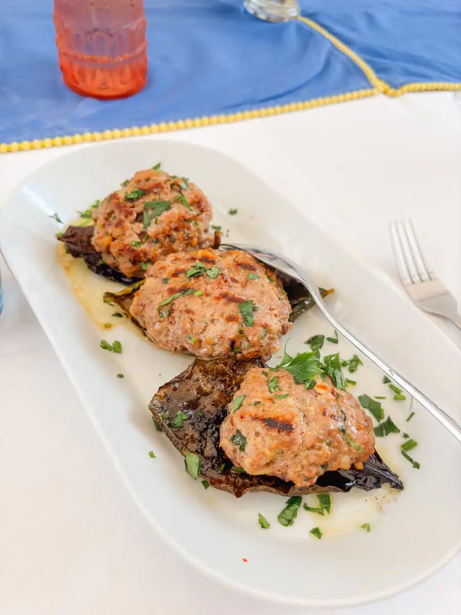 Meat balls in Taormina