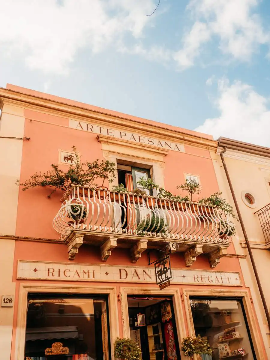Balcony in Taormina