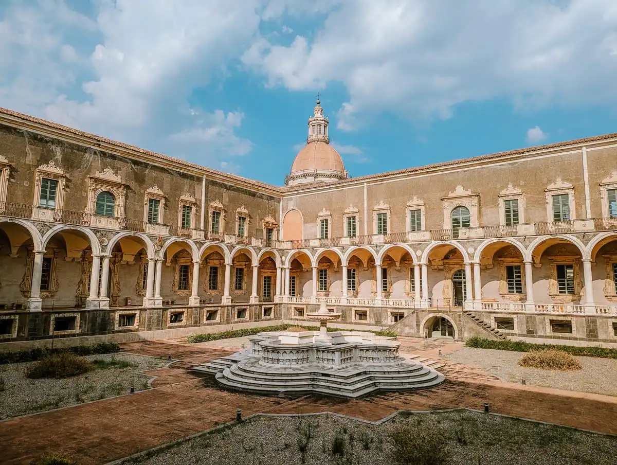 Monastery Benedettini in Catania