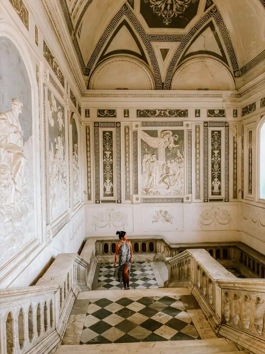 Monastery Benedettini staircase, one of the best things to do in Catania