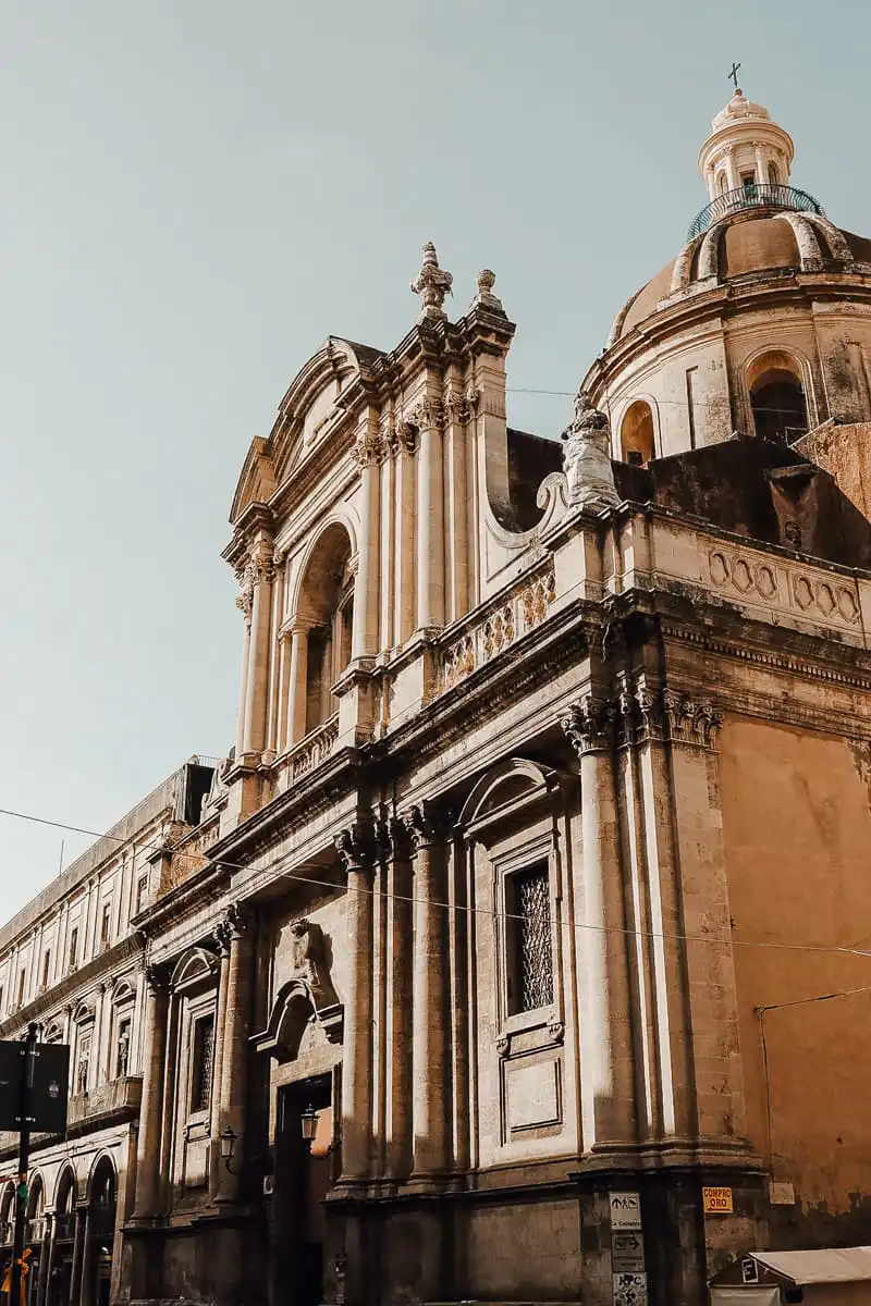 Church building in Catania