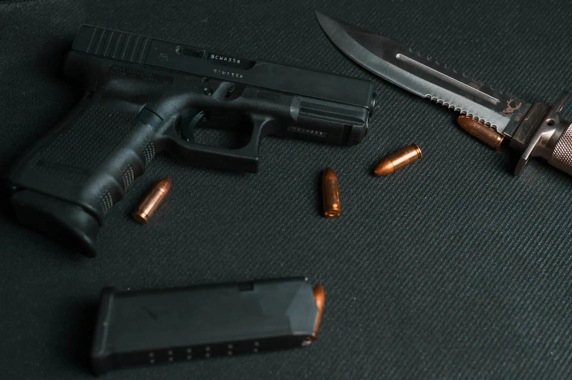 Gun and Knife