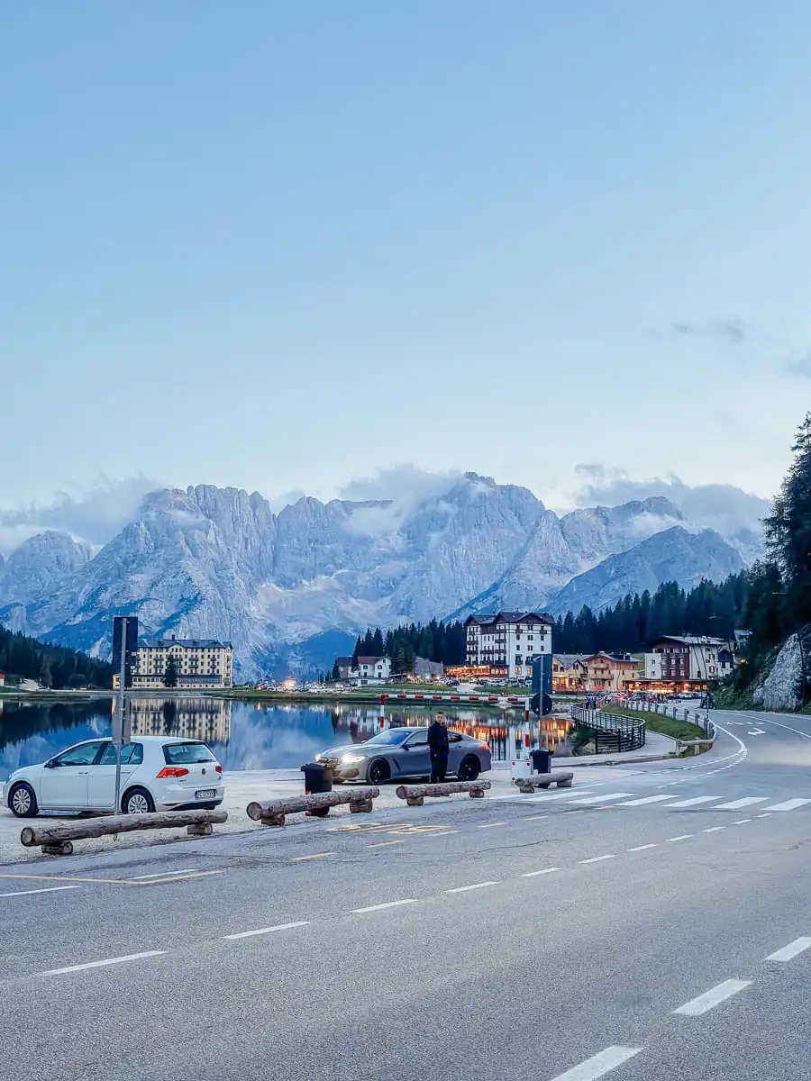 Lago di misurina Road