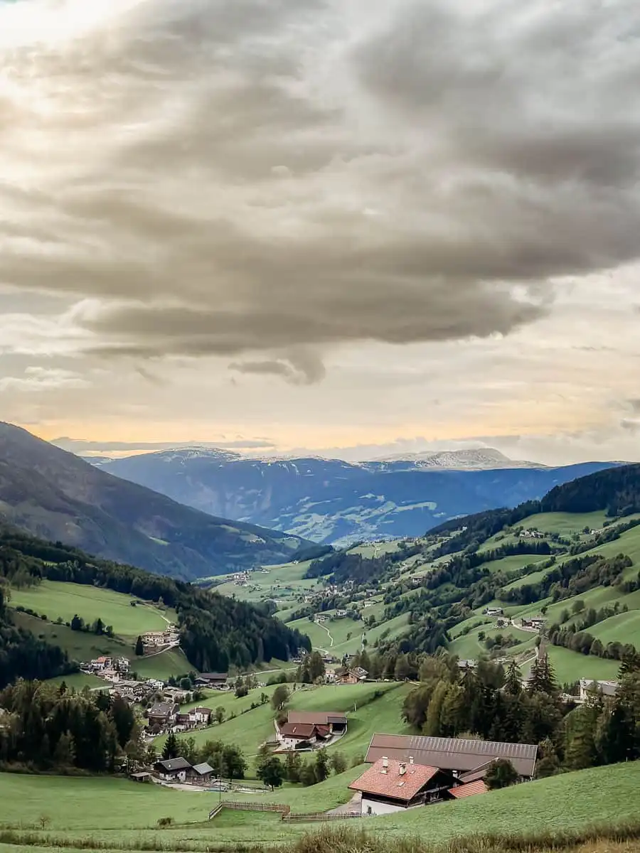 Valley in Val di funes