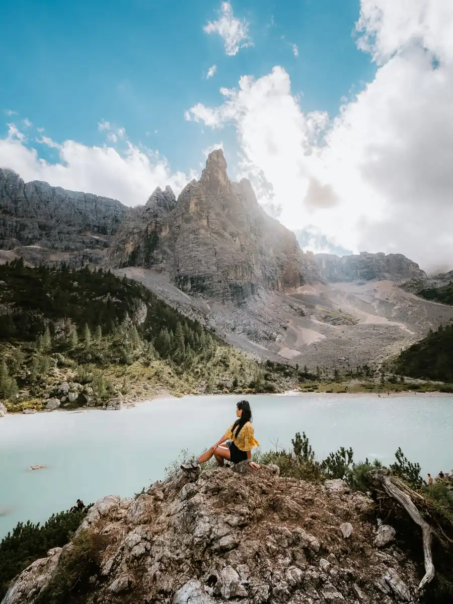 Lago di Sorapis view