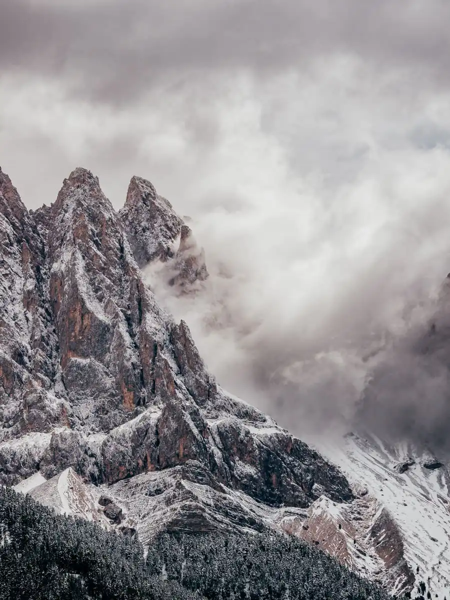 Mountain in the dolomites