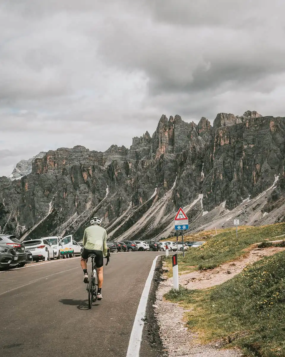 cycling in the dolomites