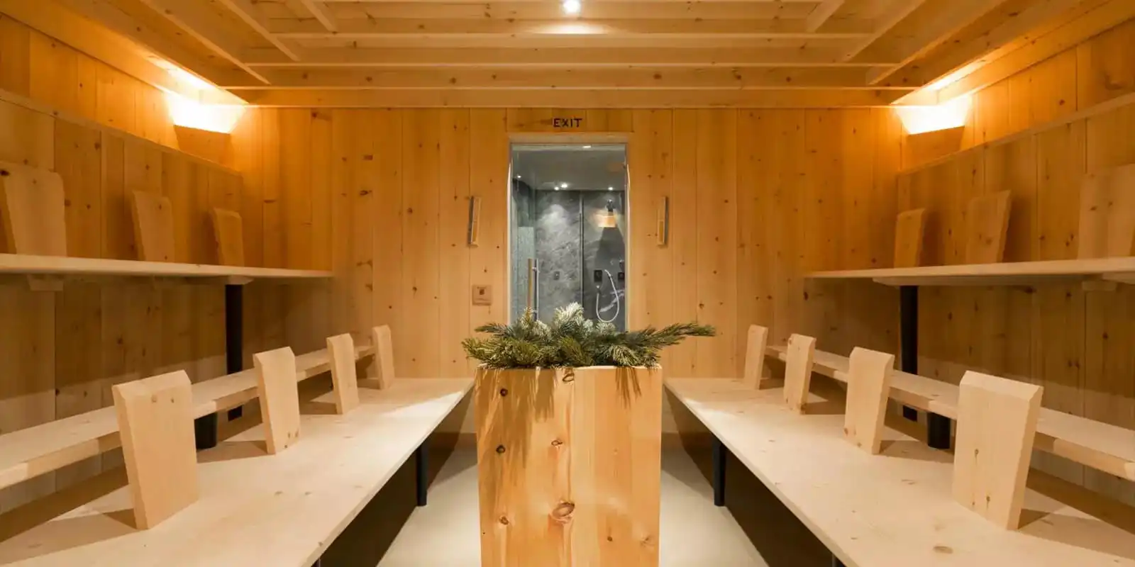 Caravan Park Hay flower sauna